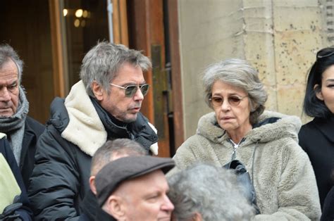 Photo Jean Michel Jarre Et Charlotte Rampling Sorties Des Obs Ques