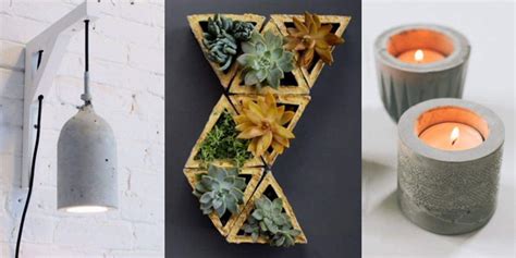 43 Diy Concrete Crafts And Projects