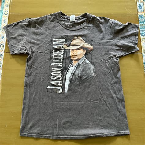 Jason Aldean 2016 Tour Tee Size Medium Depop