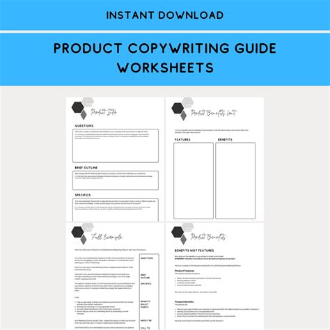 Product Copywriting Guide Copywriting Help Downloadable Etsy Uk Social Media Workbook Etsy