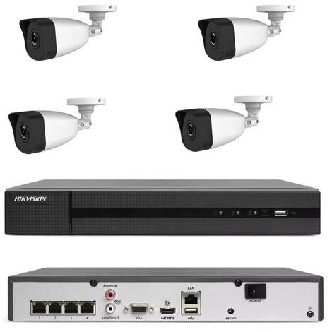 Kit Videosorveglianza Poe Canali Nvr Mpx H Cloud Ip Hikvision