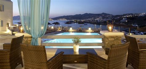 Grand Beach Hotel in Mykonos | Location