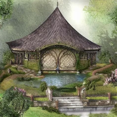 Residence In The Style Of Rivendell Stable Diffusion OpenArt