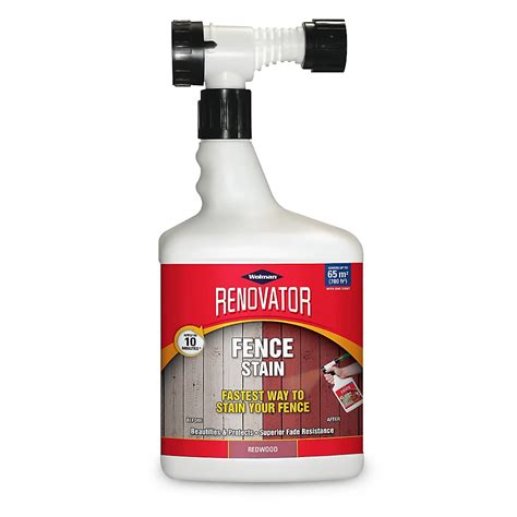 Renovator 4x1.65l Fence Stain Redwood | The Home Depot Canada