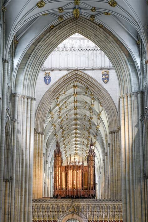 Organ Of The York Minster In York, England Stock Photo - Image of peter, religion: 34377748