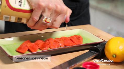 Sockeye Salmon Sashimi Youtube