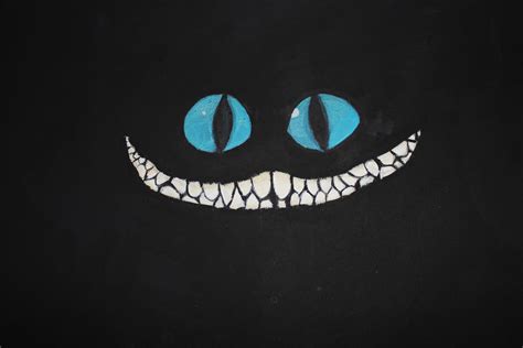 Cheshire Cat Painting by indigokiri on DeviantArt