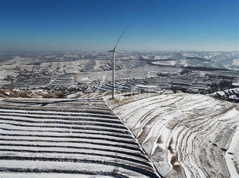 甘肃通渭：华家岭雪霁初晴 人民图片网