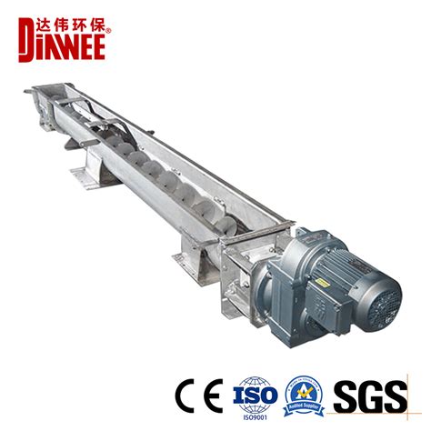 Super Auger Conveyor Sludge Shaftless Screw Conveyor For Sludge