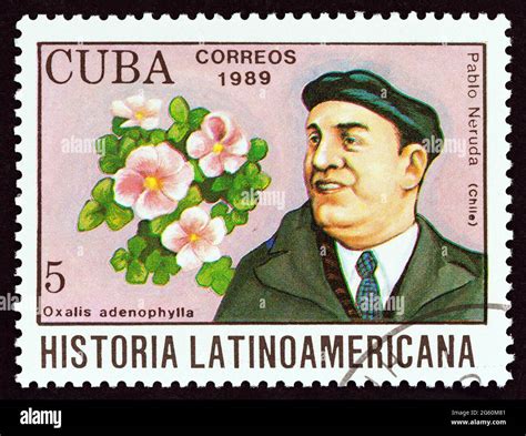 Cuba Circa A Stamp Printed In Cuba From The Latin American