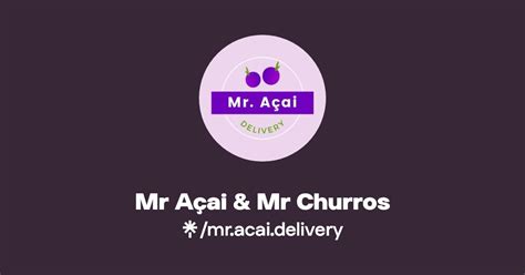 Mr Acai Delivery Linktree