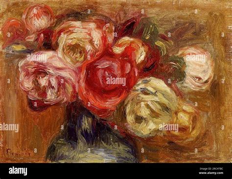 Pierre Auguste Renoir Roses Vase Hi Res Stock Photography And Images