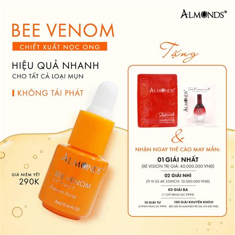 Serum M N Tinh Ch T N C Ong Almonds Ch Nh H Ng K M Qu T Ng Shopee