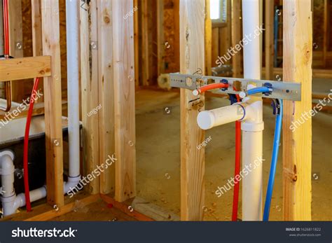 Pvc Pipe Connections Install Assemble Water Stock Photo 1626811822 ...