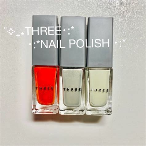 Three Three スリー ネイルポリッシュ 3本セットの通販 By Us Shop｜スリーならラクマ