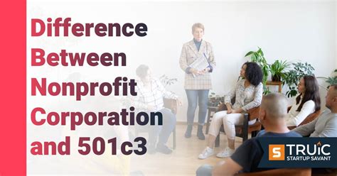 Nonprofit Corporation Vs 501c3 Whats The Difference