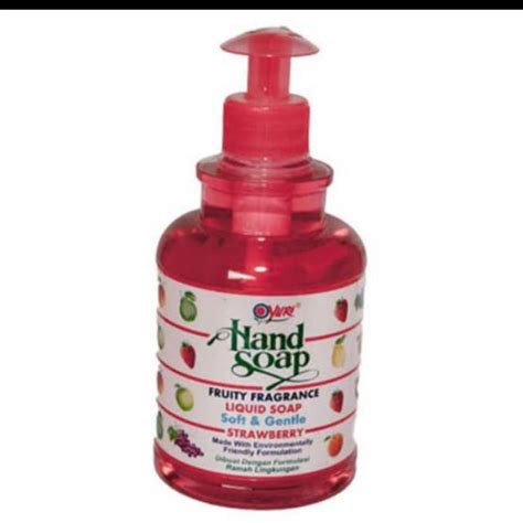 Jual Yuri Hand Soap Strawberry Botol Pump 410 Ml Sabun Cuci Tangan