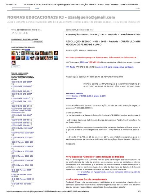 Curriculo Minimo Seeduc Rj - Currículo Mínimo SEEDUC-RJ 2023-2025 | PDF | Estatuto | Modificação ...