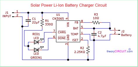 Lithium Battery Charger Circuit Diagram Wiring Work