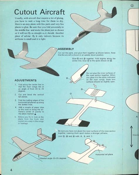 How to Make a Paper Airplane Glider