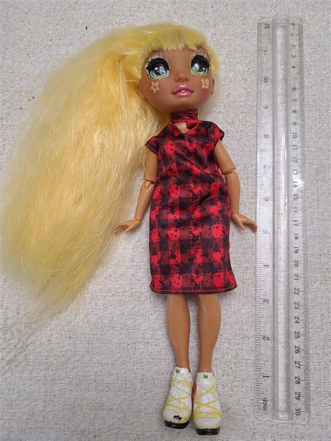 Rainbow High Sunny Madison Cheer Doll Yellow Hair Styled Mga Ebay