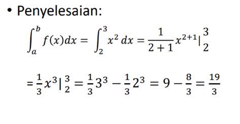 Contoh Soal Integral Tentu Dan Tak Tentu Beserta Pembahasan Halaman