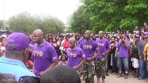 Omega Psi Phi Mu Zeta Probate Spring 2010 Part 3 YouTube