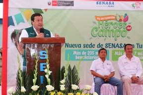 Gobierno Inaugura Nueva Sede Del Senasa En Beneficio Del Sector