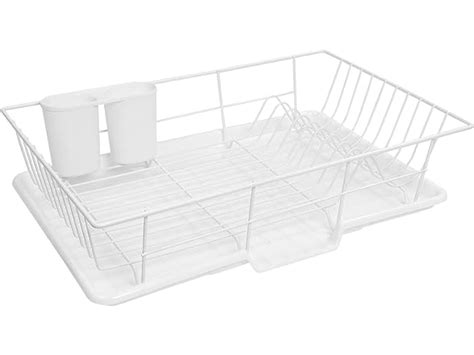 Sweet Home 3 Piece Dish Drainer Rack