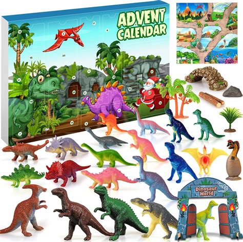 Izoel Calendrier De L Avent Calendrier De Lavent Dinosaure Gar Ons