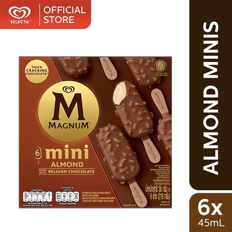 Magnum Minis Box Of Almond Ice Cream Lazada Ph