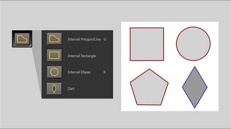 Marvelous Designer 2d Pattern Editing Internal Shape Tool Group Youtube