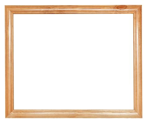 Premium Photo | Simple wood picture frame