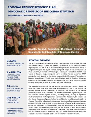 Democratic Republic of the Congo: Regional Refugee Response Plan | DRC ...