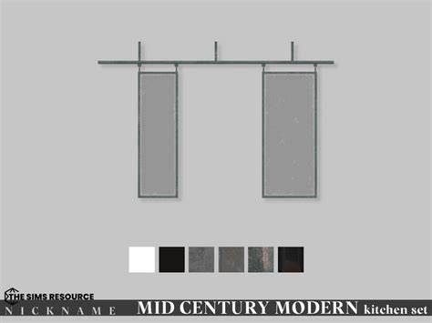 The Sims Resource Mid Century Modern Kitchen Set Counter