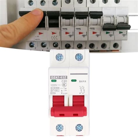 Mxzzand Disjoncteur Dc Miniature Disjoncteur Miniature Dc P Isolateur