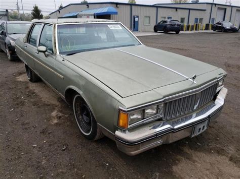 Pontiac Parisienne G Bl H Gx Bid History Bidcars