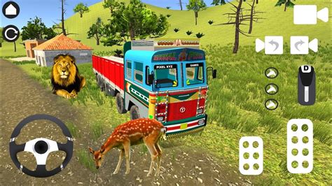 Tata Truck Driving In Offroad Road Offroad Indian Truck Simulator