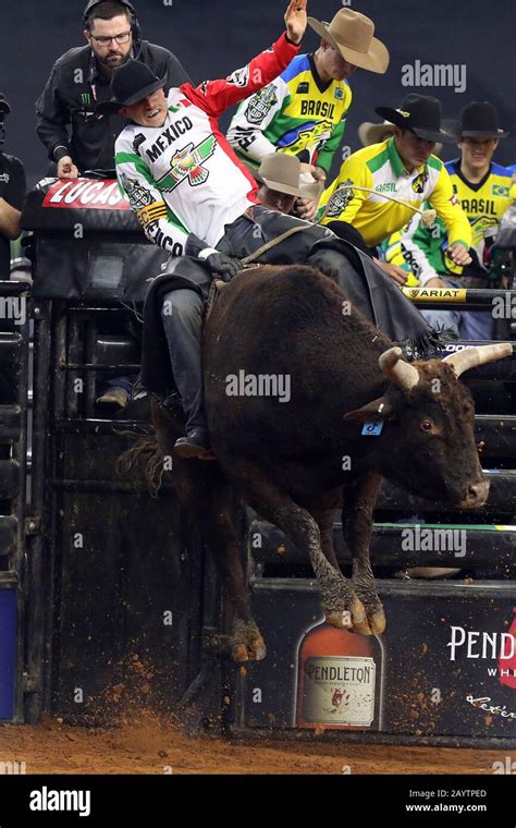 Arlington Texas Usa 16th Feb 2020 Edgar Durazo Mex During The Pbr