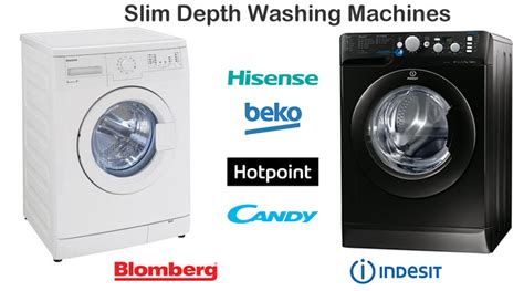 Slim Depth Washing Machines Less Than 55cm Compare Prices