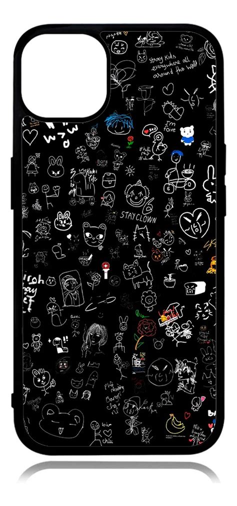 Ripley CARCASA PARA IPHONE 12 MINI DISEÑO BLACK 1