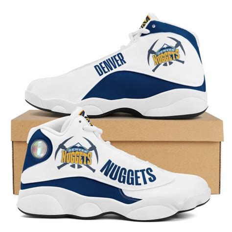 Denver Nuggets Nba Custom Shoescustom Sneakerscustom Shoes Etsy