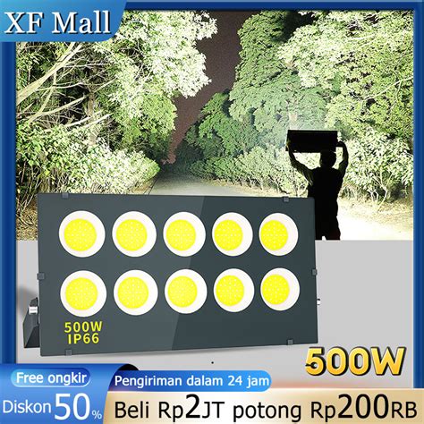 Jual Gratis Ongkir Lampu Sorot Led Outdoor Waterproof Garansi