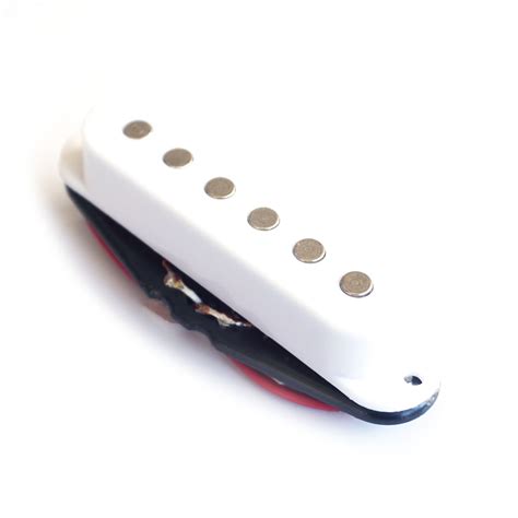 Single Coil Pickup For Stratocaster Guitars White Guitar Anatomy