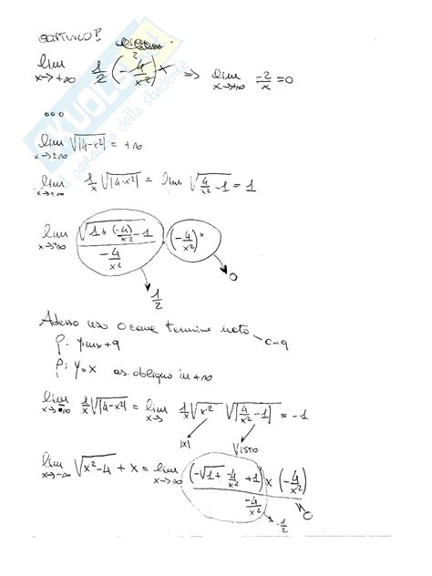 Analisi Matematica Ii Studio Di Funzione