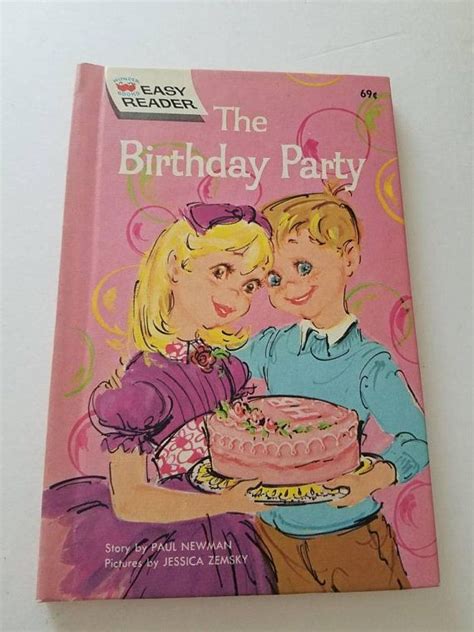 Wonder Books Easy Reader Book the Birthday Party Book | Etsy | Easy ...