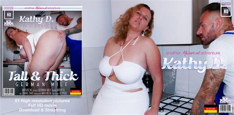 Kathy D Snake Dave Thick German MILF Kathy D Has A Big Ass And Tits