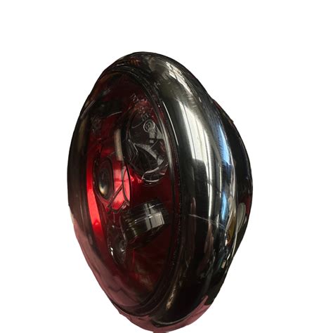 Red Daymaker Headlight With Bucket Lktraz Motors