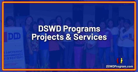 List Of Dswd Programs Projects And Services Dswd Program