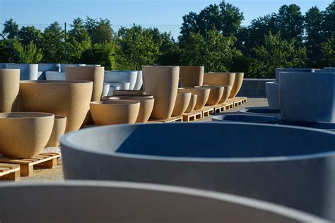 Classic Concrete Planters Behance